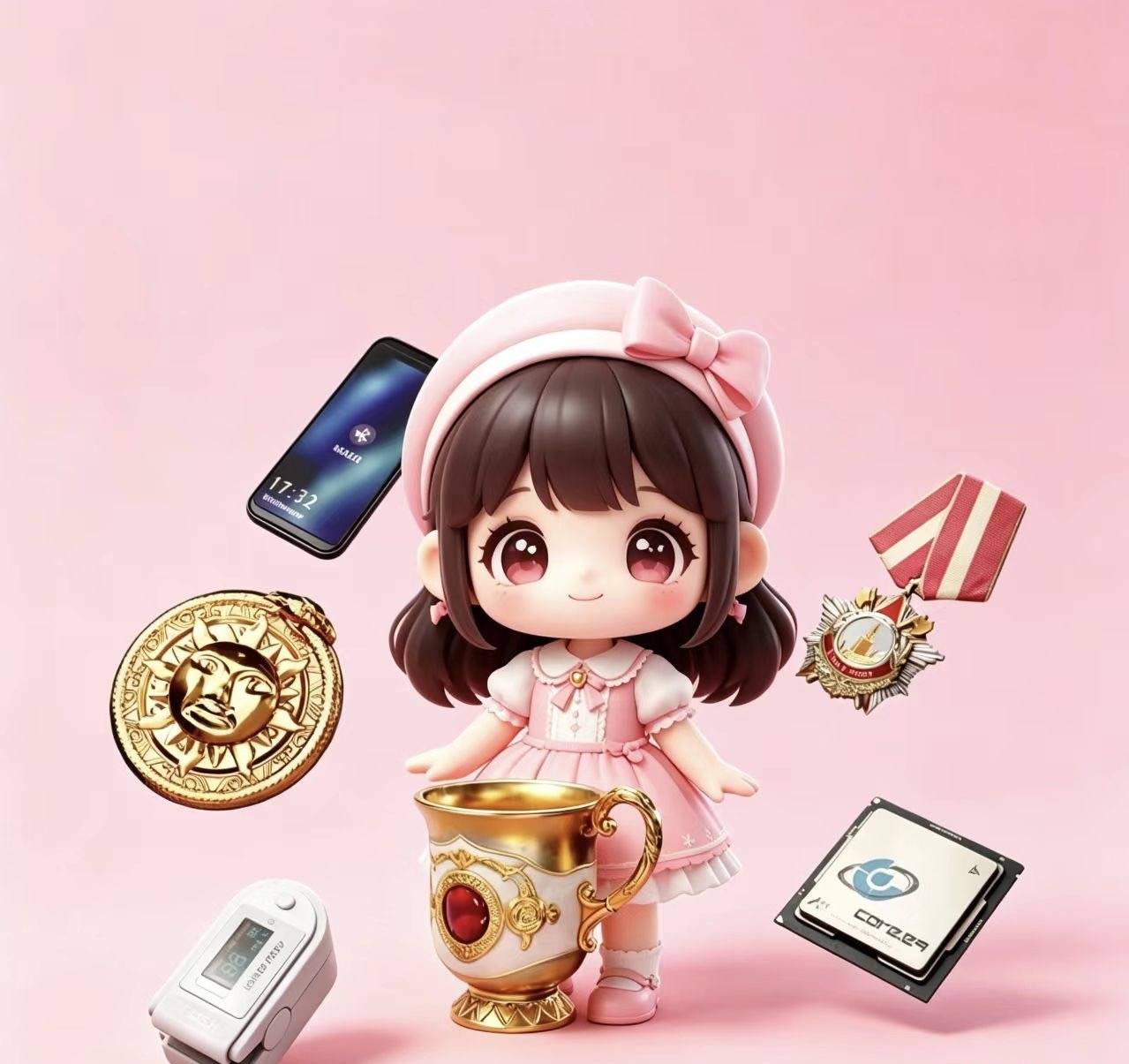 单局出四个相同的小金或两个相同的小红